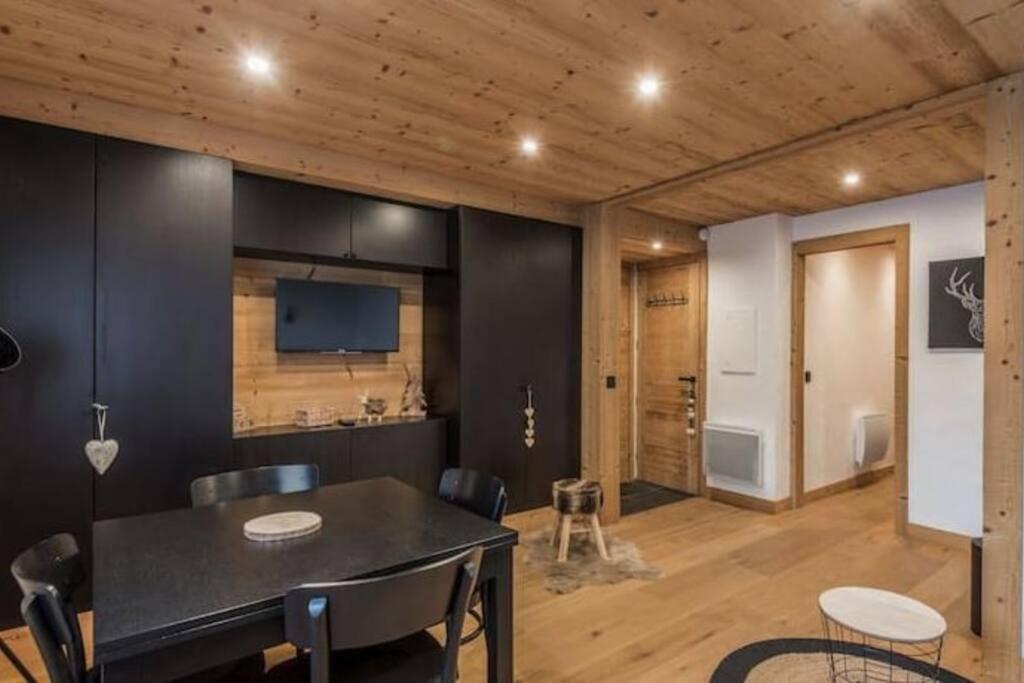 Charmant T2 Megeve, 10 Min A Pied Du Centre Exterior photo